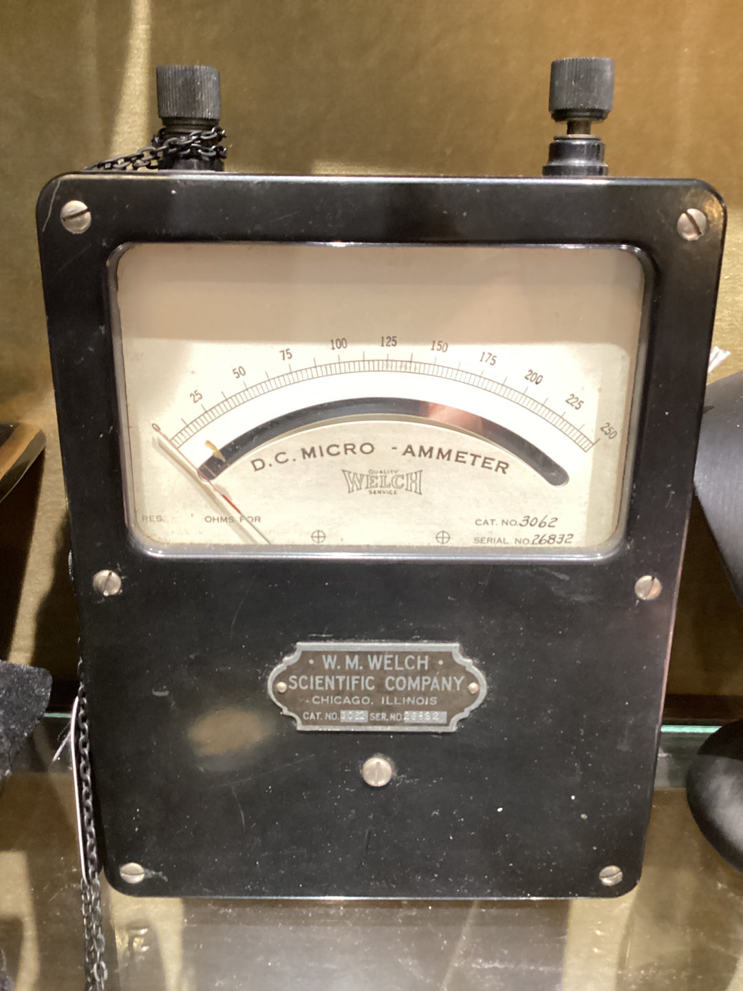 D.C. Mirco-Ammeter (M.A.)