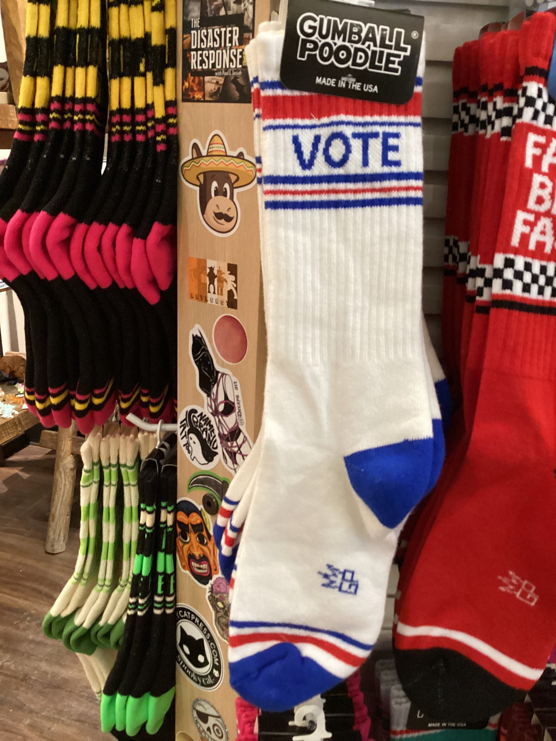 Gumball Poodle Socks- Vote