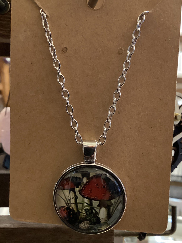 Mushroom Necklace