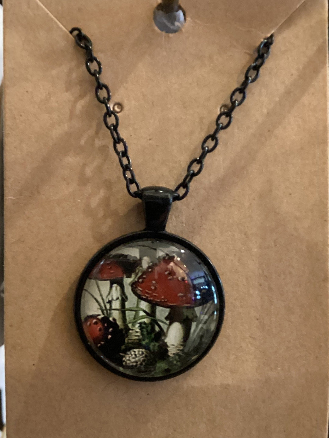 Mushroom Necklace