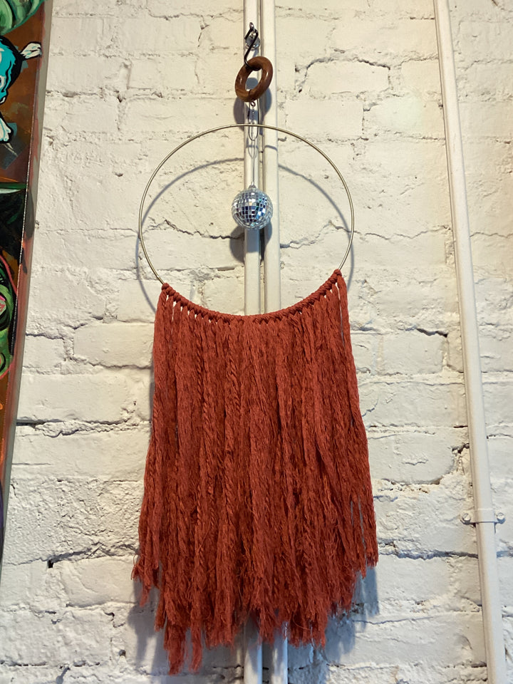 Disco Ball Macrame