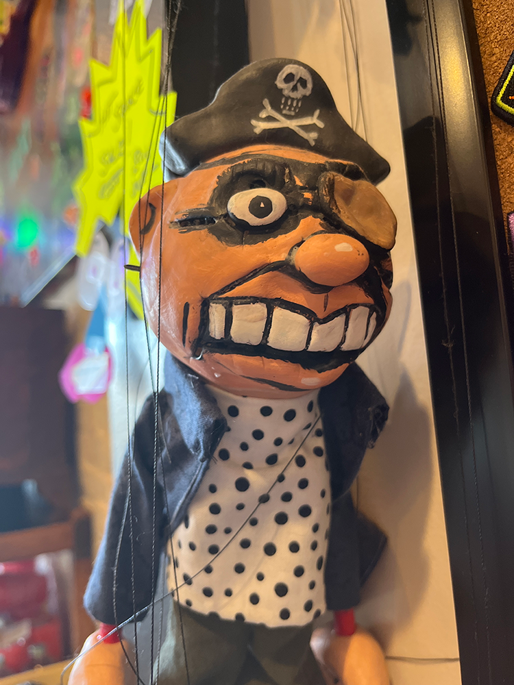 Mr Brown Eye Ted String Puppet