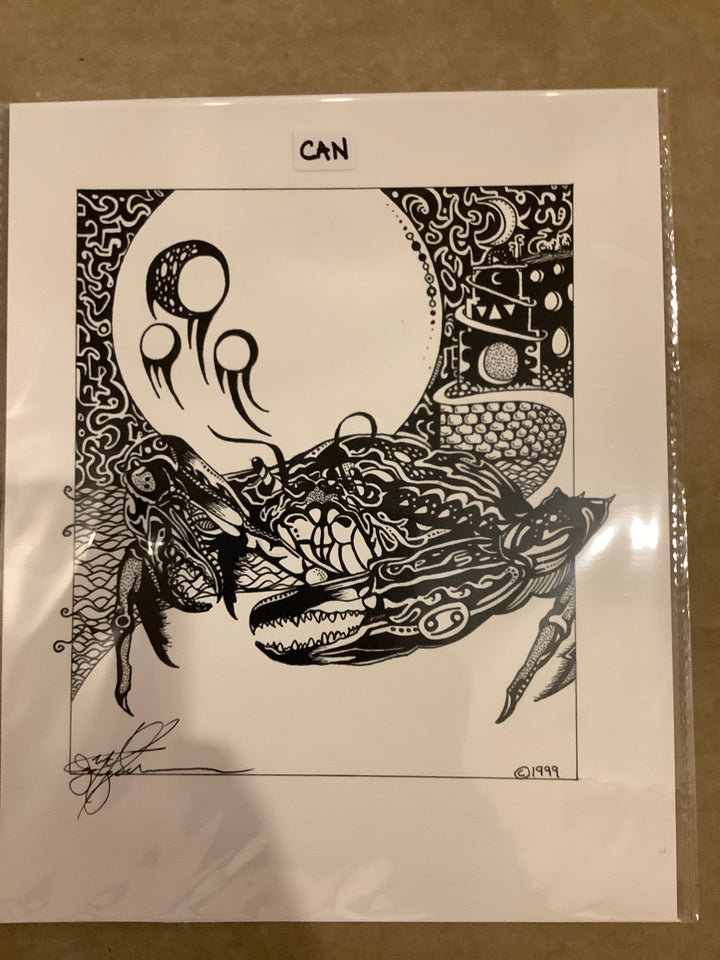 Gregory “Stovetop” McKeegan - Zodiac Prints