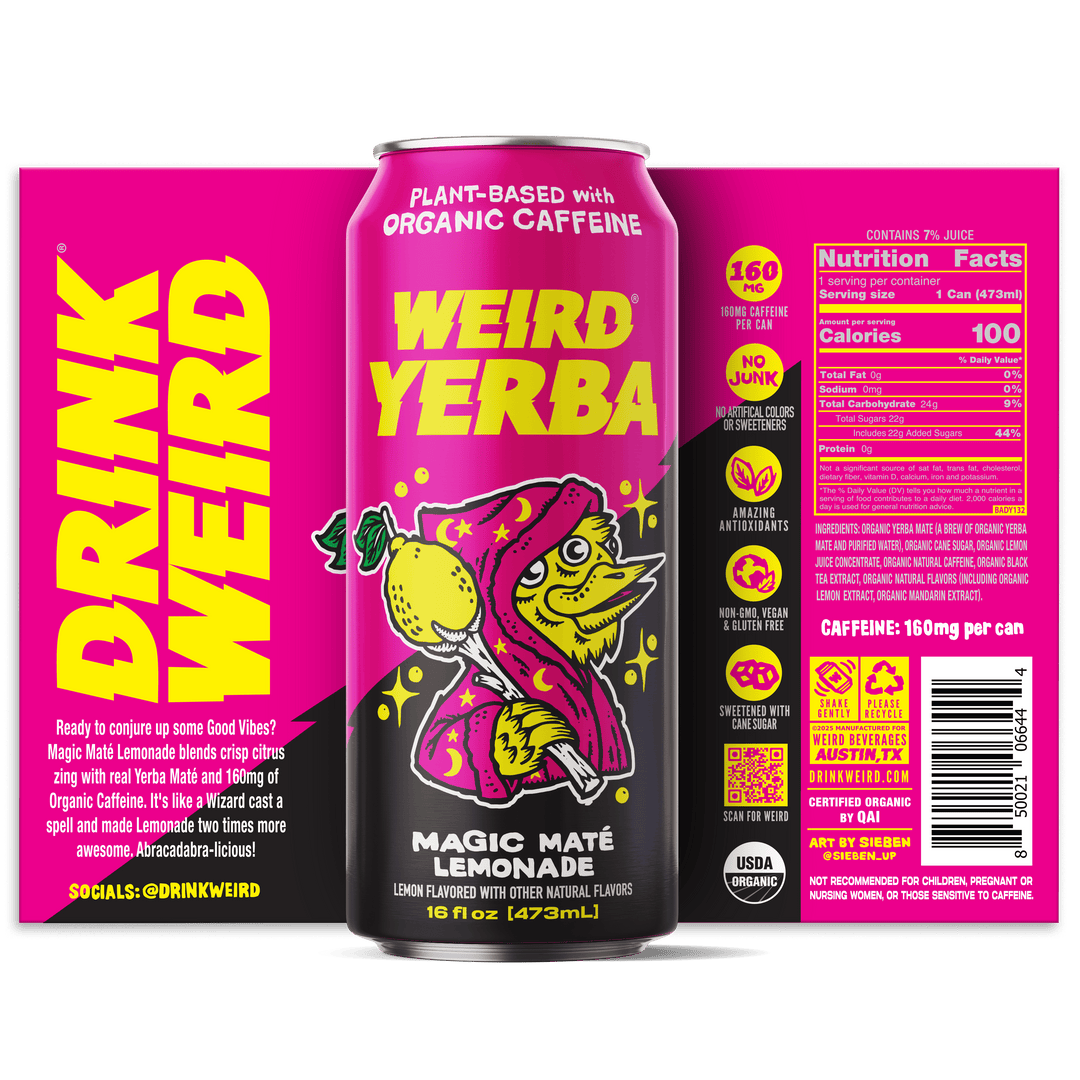 Weird Beverages - Magic Mate Lemonade 16oz Cans