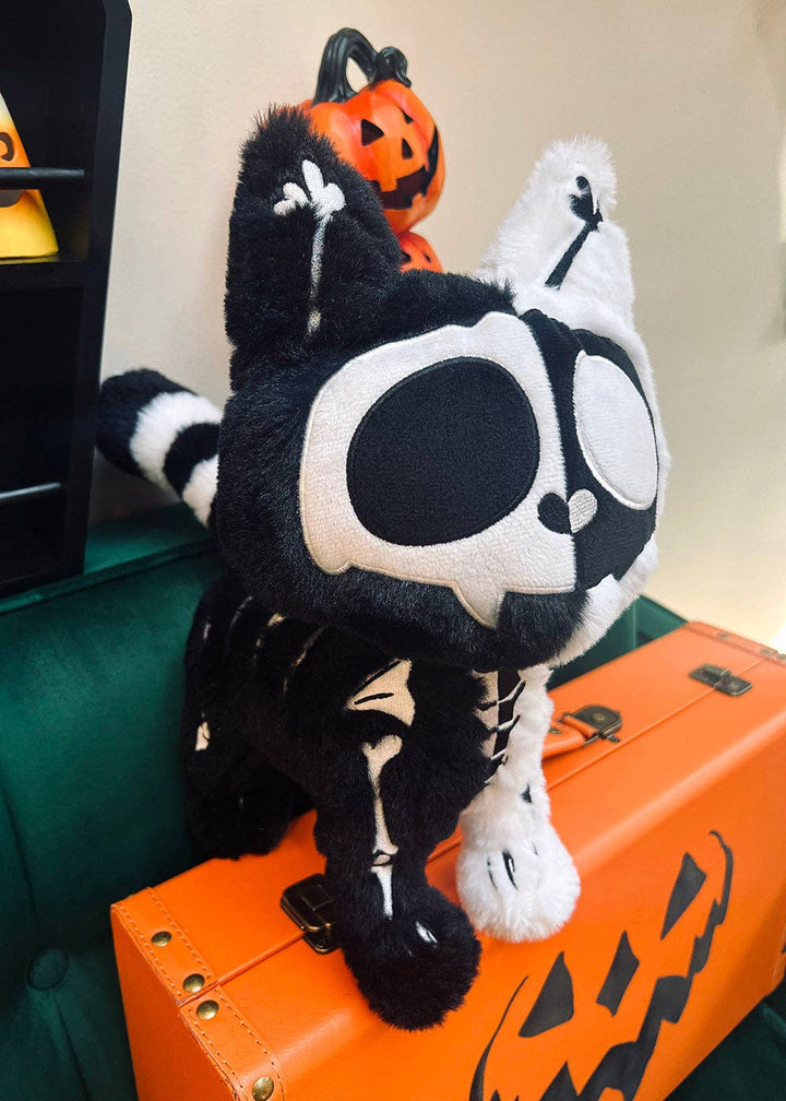 vampirefreaks - Splitzokitty Plush Toy [BLACK/WHITE]