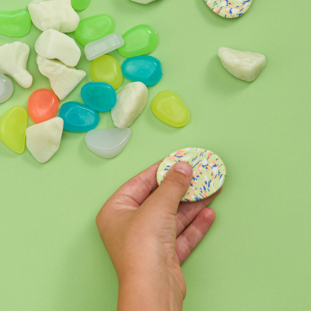 GeoCentral - Fidget Stones – Sensory Glow in the Dark Tool
