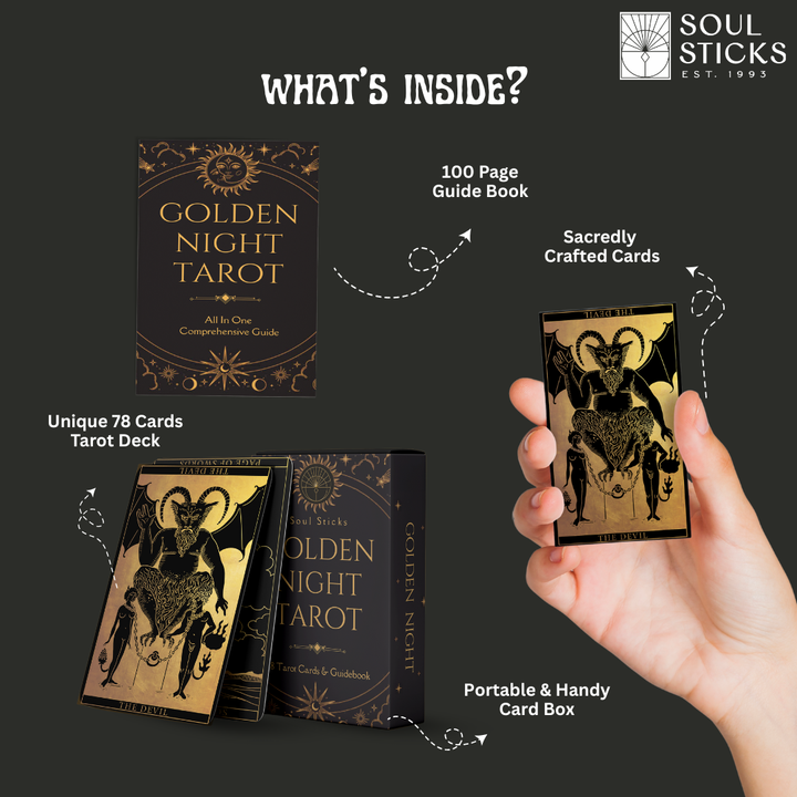 Designs by Deekay Inc. - Golden Night Tarot Card Deck