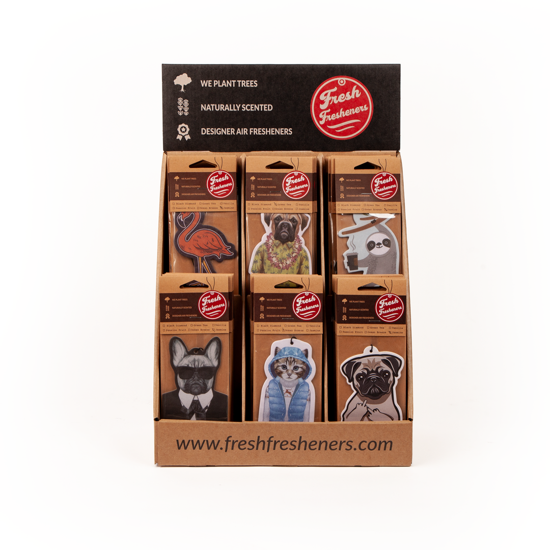 Fresh Fresheners - Free Empty Counter Top Display with purchase of 72 units
