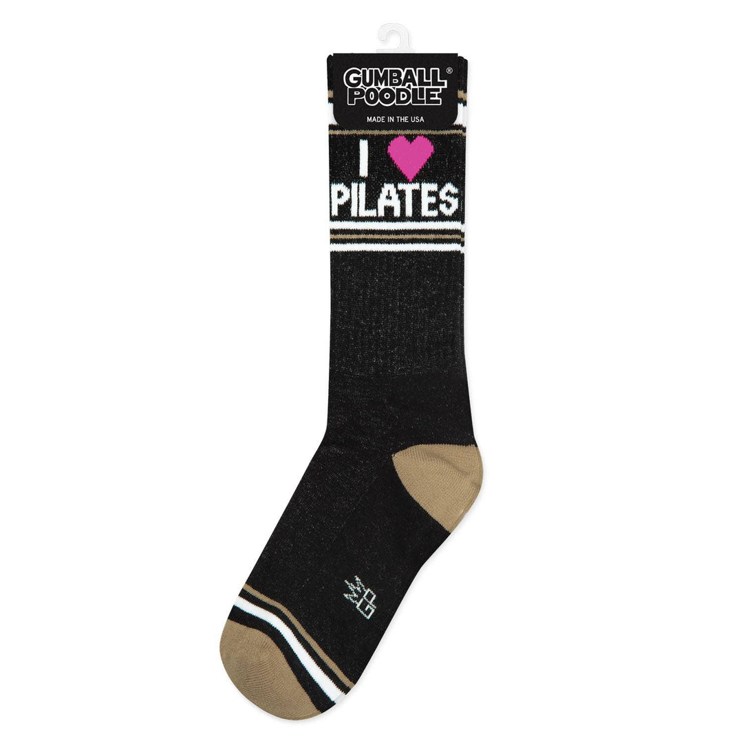 Gumball Poodle - I ❤️ Pilates Gym Crew Socks