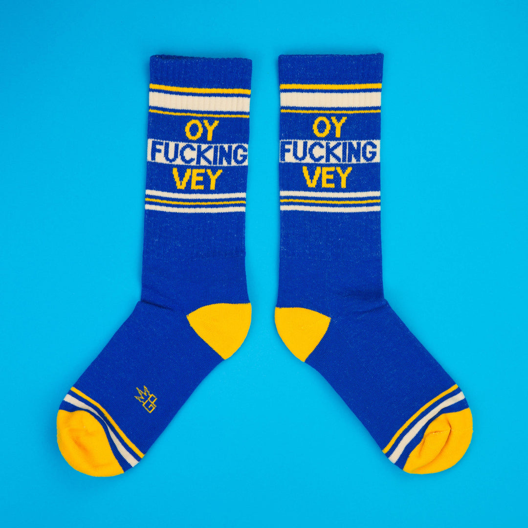 Gumball Poodle - Oy Fucking Vey Gym Crew Socks