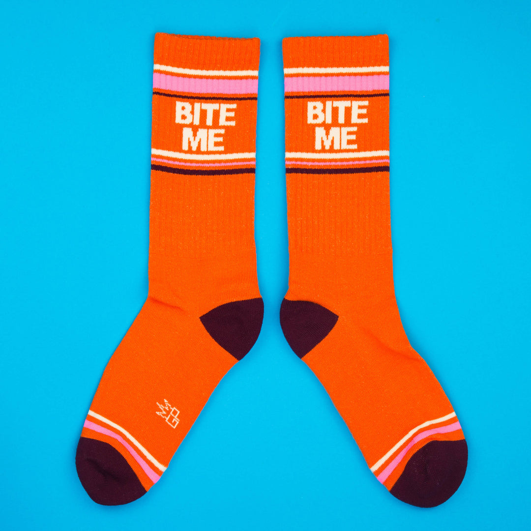 Gumball Poodle - Bite Me Gym Crew Socks