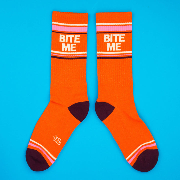 Gumball Poodle - Bite Me Gym Crew Socks