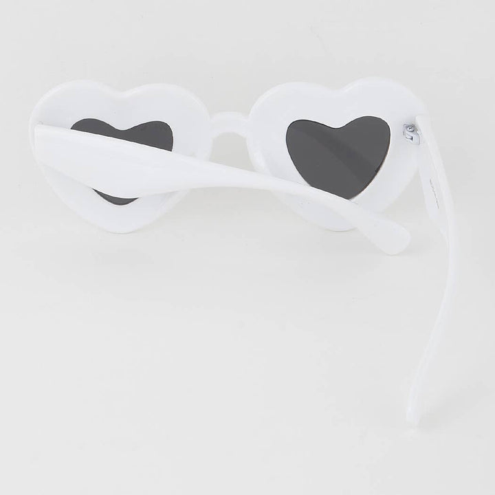 3AM BY H&D ACCESSORIES - Bright Bubble Heart Sunglasses: Multicolor