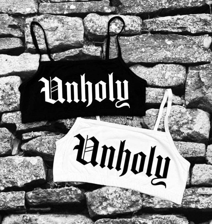 Witchwood Bags - Bra Top - Unholy: Black / XL