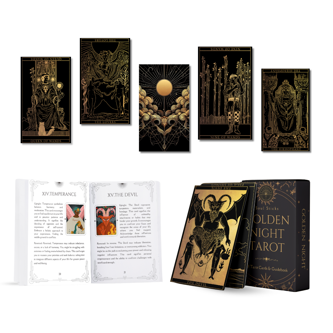 Designs by Deekay Inc. - Golden Night Tarot Card Deck