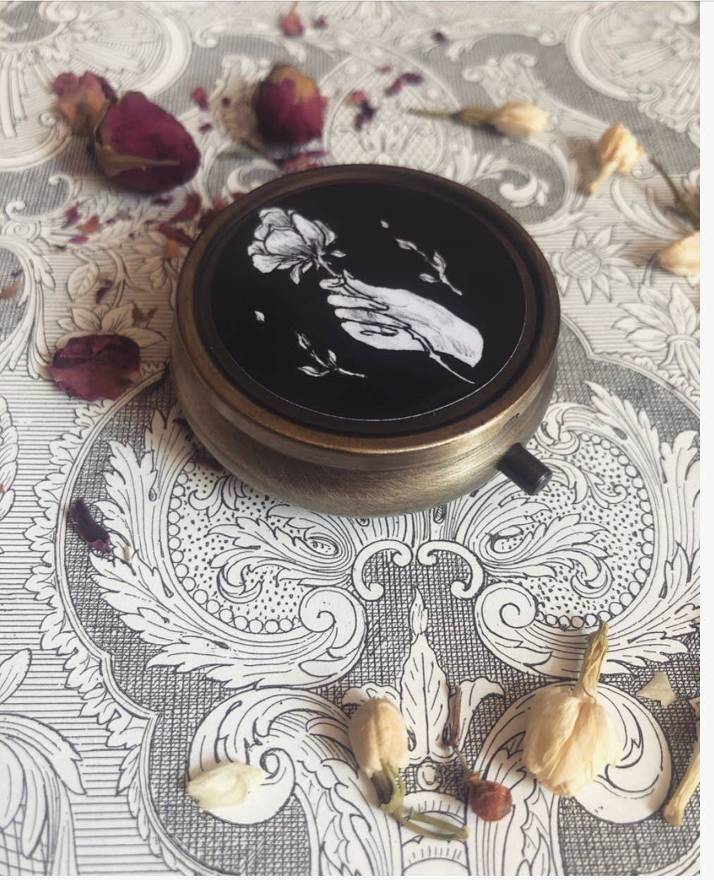 The Conjured Rose - Ophelia's Altar Solid Perfume