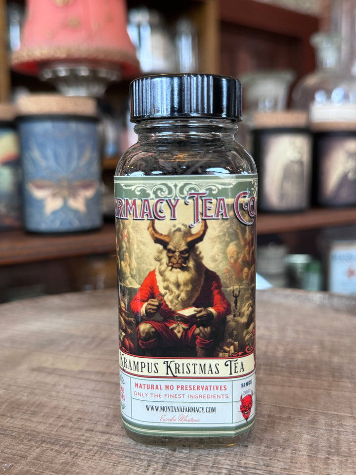 Montana Farmacy - It's a Krampus Christmas! Lapsang Souchong tea Nordic Smoke