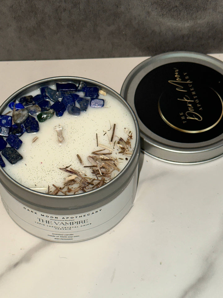 The Dark Moon Apothecary -  The Vampire Soy Crystal Candle
