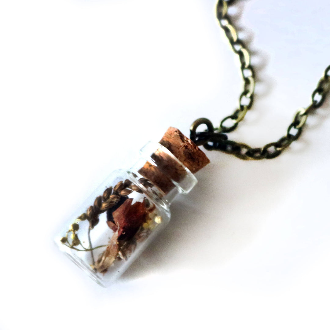 Brainmeats Atelier - Transitions Amulet – Change and Renewal Talisman w/Luna Moth