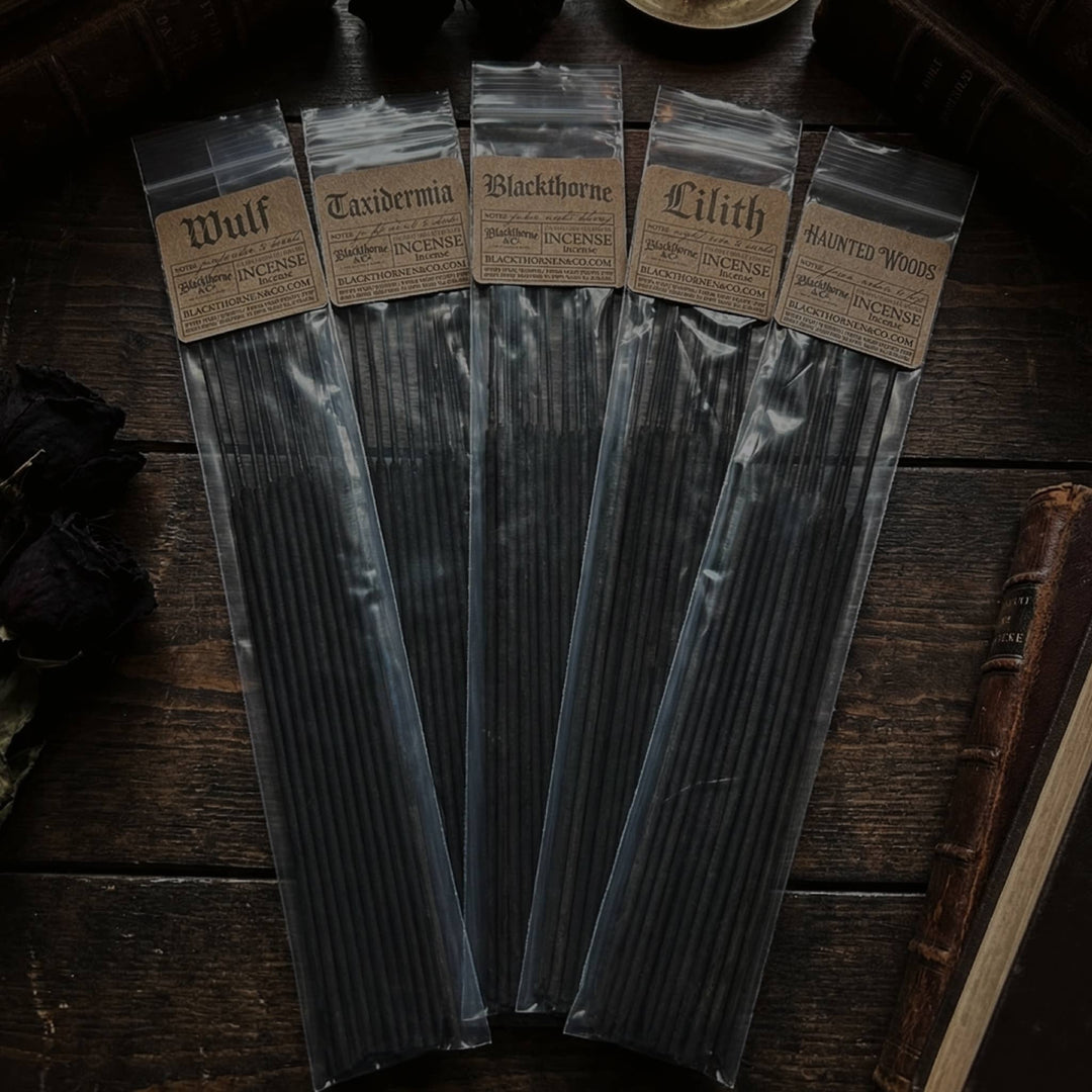 Blackthorne &amp; Co. - Incense Bestsellers Bulk Box | Wholesale Gothic Handmade