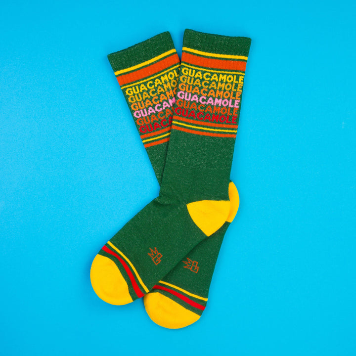 Gumball Poodle - Guacamole Gym Crew Socks