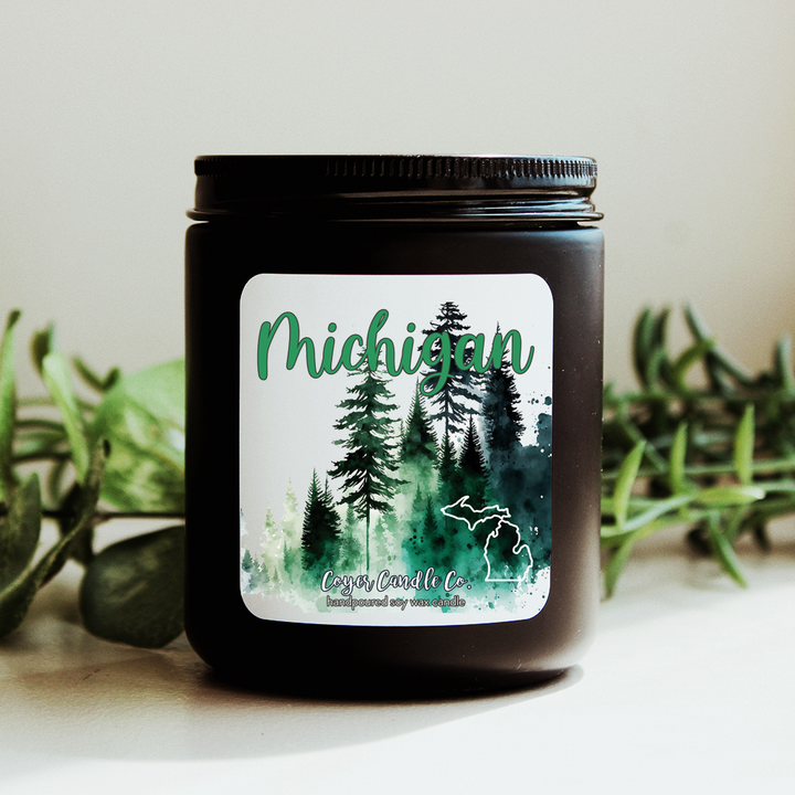 Odder Things Candle - MICHIGAN Treeline