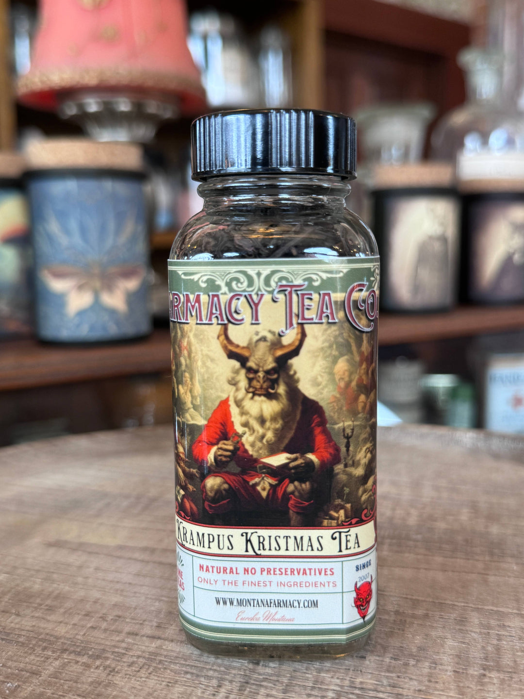 Montana Farmacy - It's a Krampus Christmas! Lapsang Souchong tea Nordic Smoke