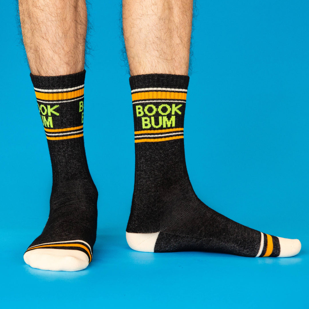 Gumball Poodle - Book Bum Gym Crew Socks