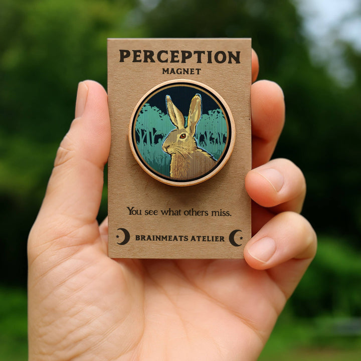 Brainmeats Atelier - Perception Magnet – Hare Token for Vision and Clarity