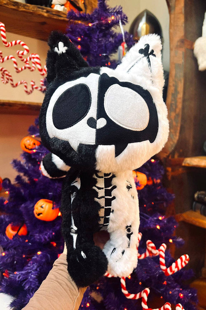vampirefreaks - Splitzokitty Plush Toy [BLACK/WHITE]