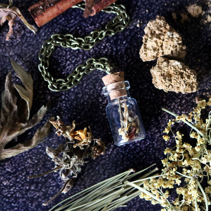 Brainmeats Atelier - Transformation Amulet – Personal Growth Talisman w/ Monarch