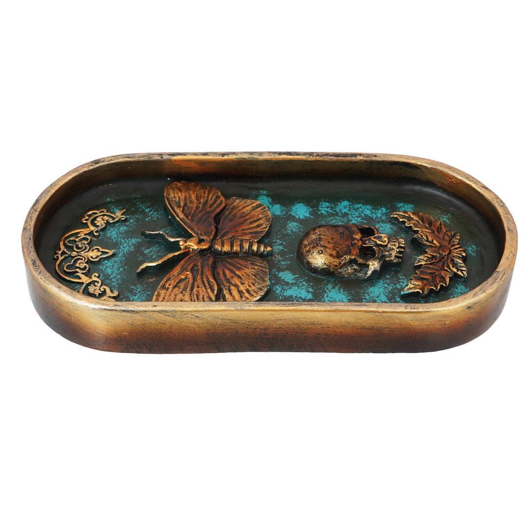 Fantasy Gifts - Moth/Skull Incense Burner