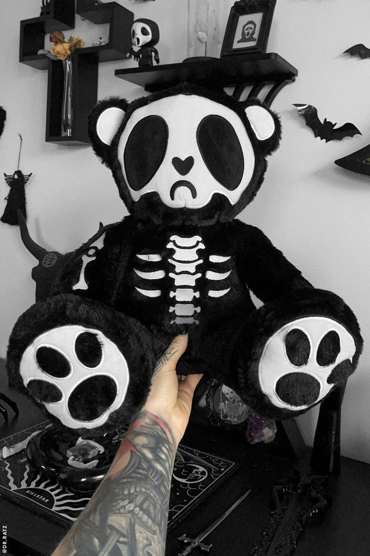 vampirefreaks - Grumpy Bones Bear Plush Toy