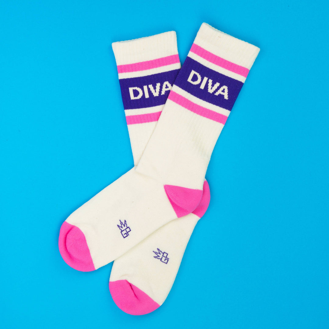 Gumball Poodle - Diva Gym Crew Socks