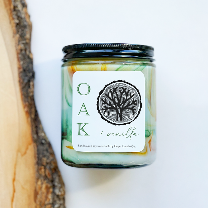 Odder Things Candle -  Oak + Vanilla