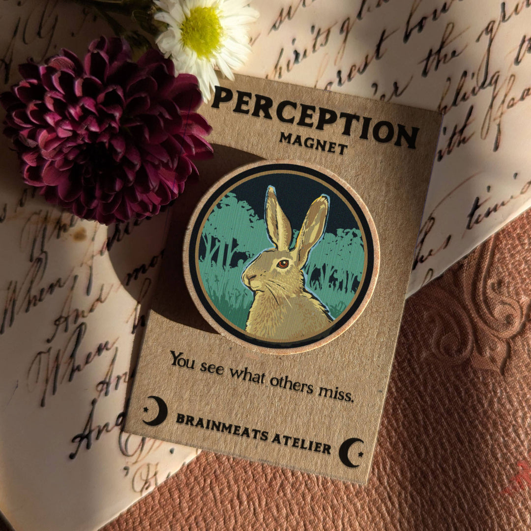 Brainmeats Atelier - Perception Magnet – Hare Token for Vision and Clarity