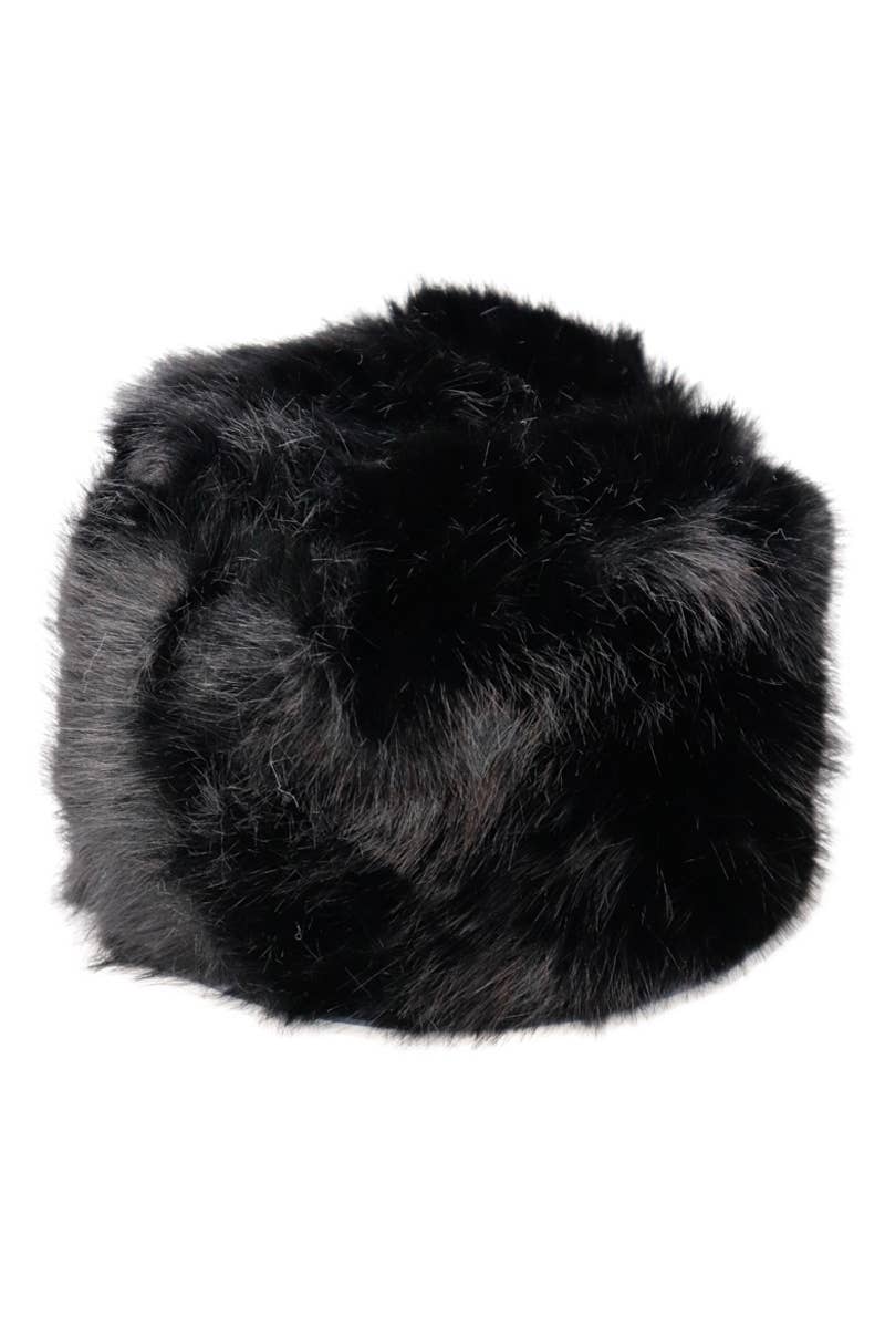 Soft Shaggy Faux Fur Papakha Cossack Hat