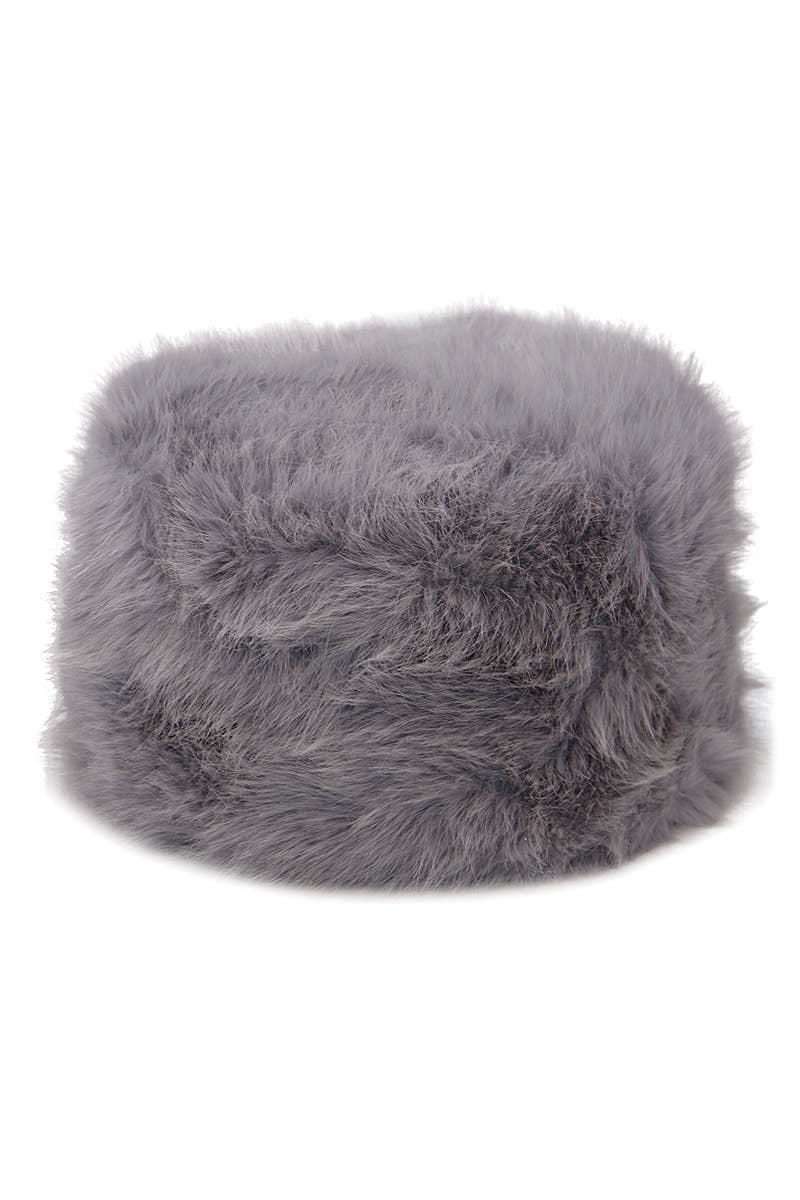 Soft Shaggy Faux Fur Papakha Cossack Hat