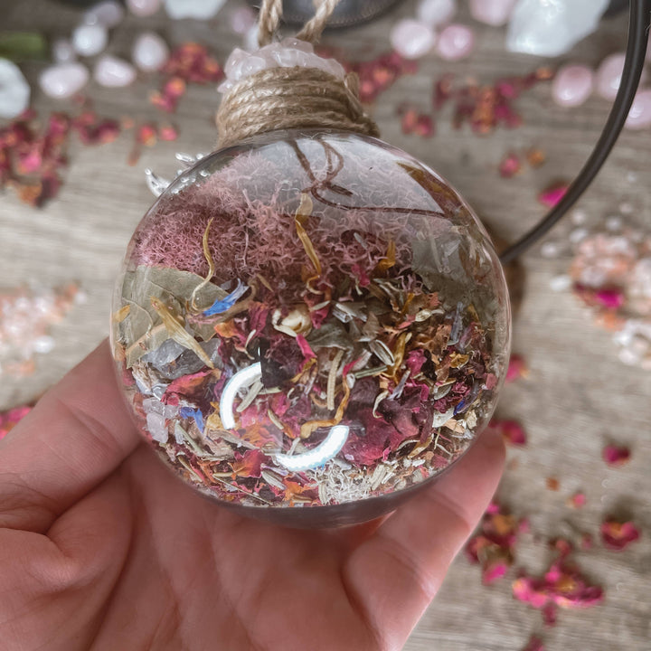 Pink Love Spell Witch Ball