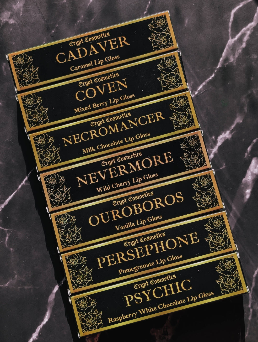 Crypt Cosmetics - NECROMANCER - Dark brown milk chocolate lip gloss