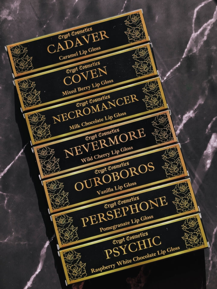 Crypt Cosmetics - NECROMANCER - Dark brown milk chocolate lip gloss