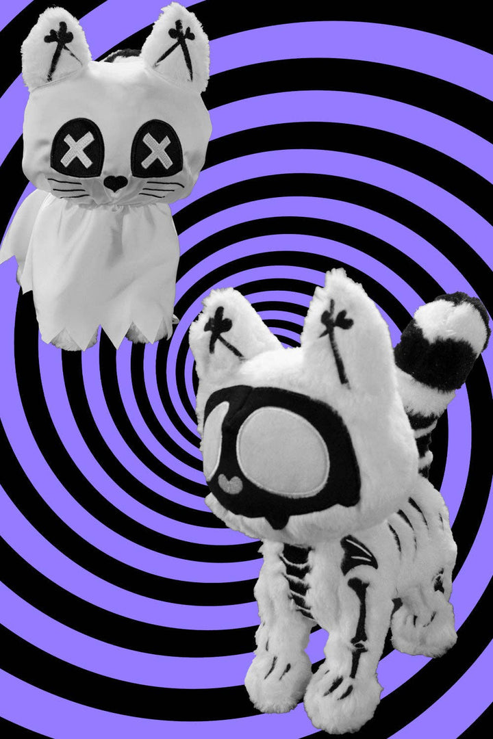 vampirefreaks - Ghost Kitty Plush Toy