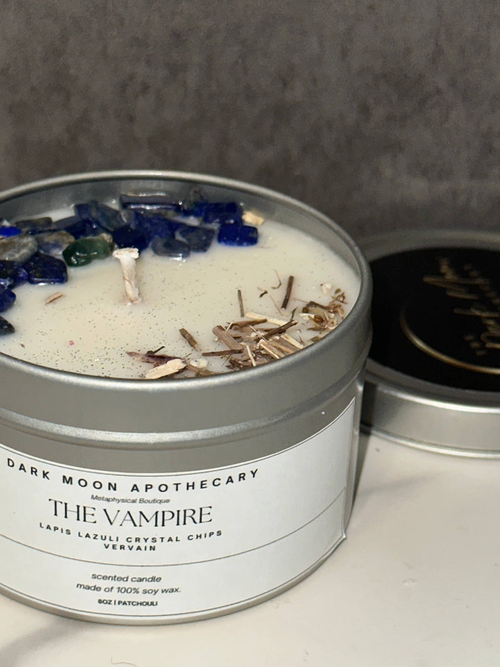 The Dark Moon Apothecary -  The Vampire Soy Crystal Candle