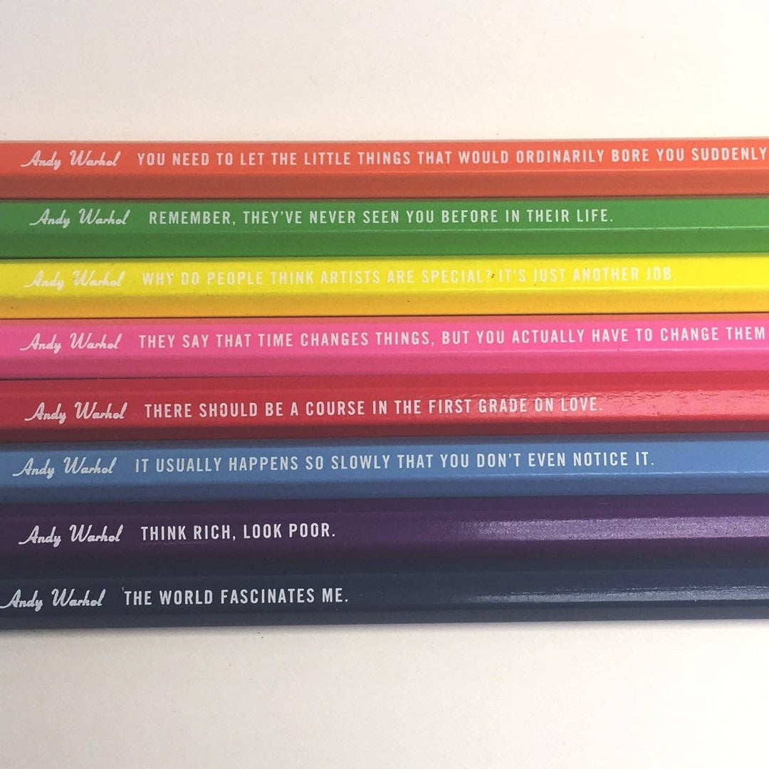 Chronicle Books - Andy Warhol Colored Pencils