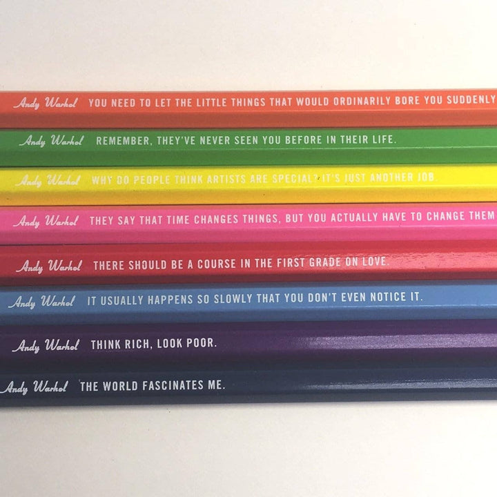 Chronicle Books - Andy Warhol Colored Pencils