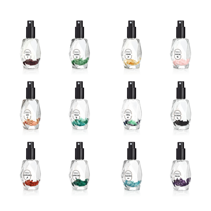 Crystal Infused Zodiac Perfume -Pisces- 22ml / .75oz