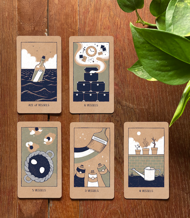 Microcosm Publishing & Distribution - Transient Light Tarot: An 81-Card Deck & Guidebook