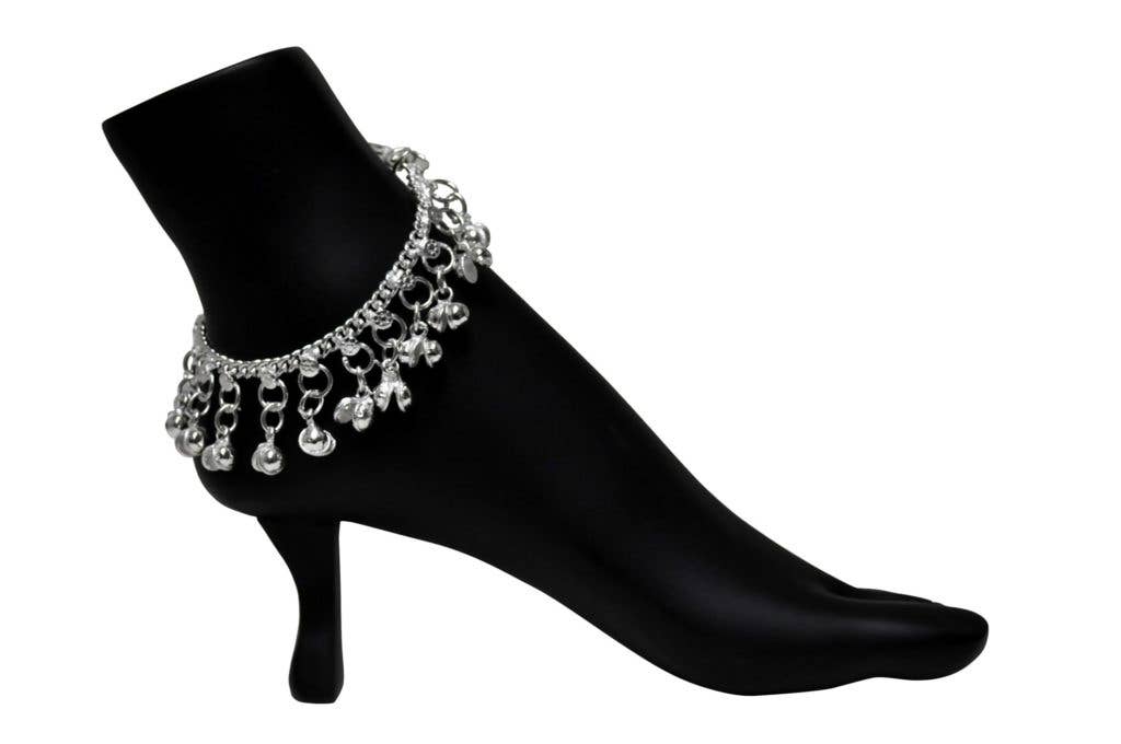 Western Fashion - 520 - Bell Anklet: Gold