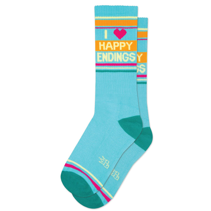 Gumball Poodle - I ❤️ Happy Endings Gym Crew Socks
