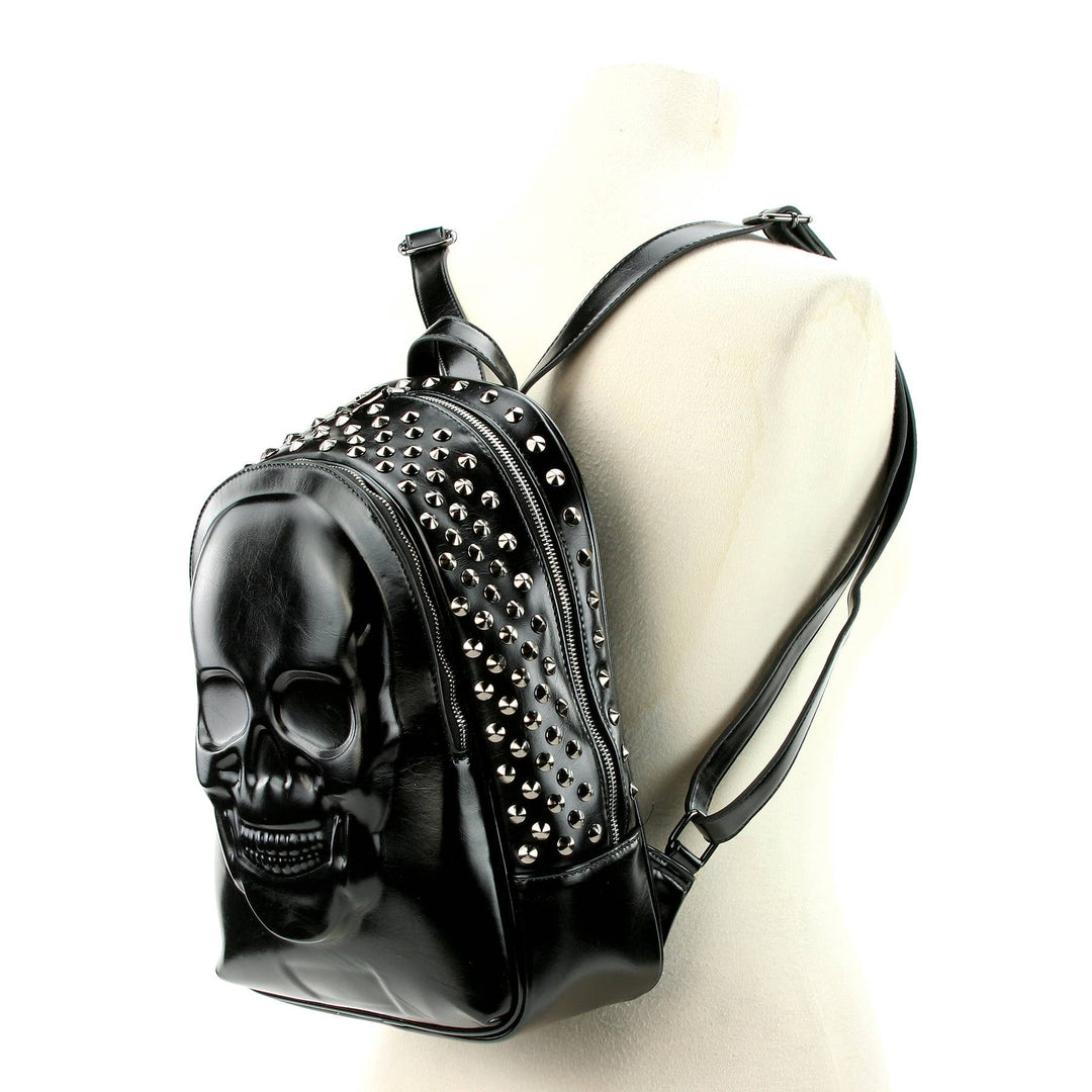 COMECO INC - Skull Embossed Backpack